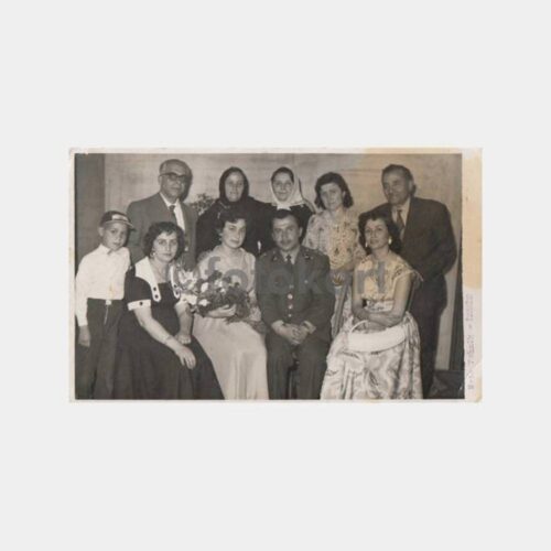 1957 İzmit Foto Teknik Aile Stüdyo Fotoğraf