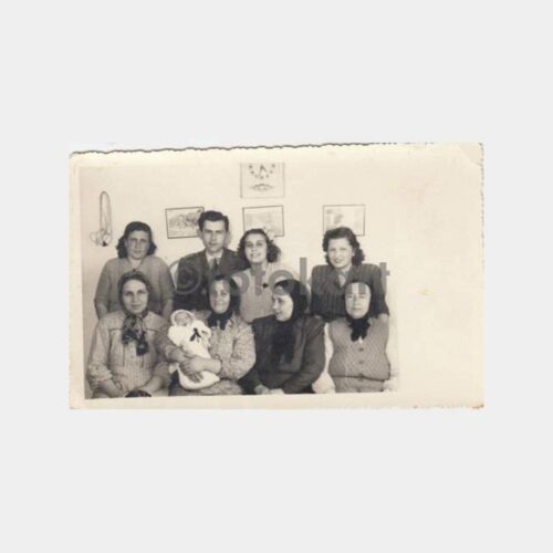 1949 İzmit Bebek Ailesi Fotoğraf