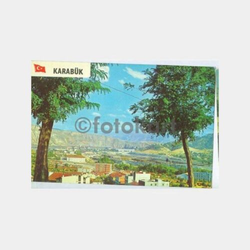 Karabük Şehirden Görünüş Kartpostal
