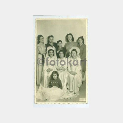 1940 Karabük Gelinler Grup Fotoğraf