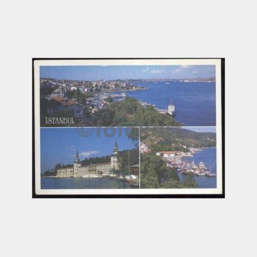İstanbul Üsküdar-Kuleli-Sarıyer Kartpostal