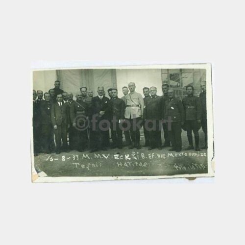 1933 Kuleli Askeri Lisesi Grup Fotoğraf