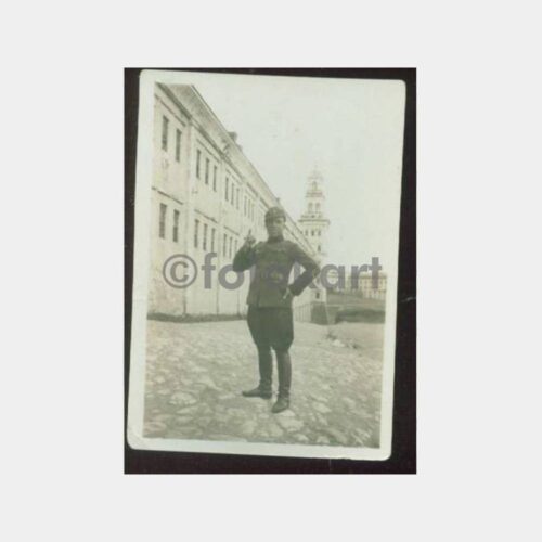 1937 Çengelköy Kuleli Binası Asker Öğrenciler Fotoğraf