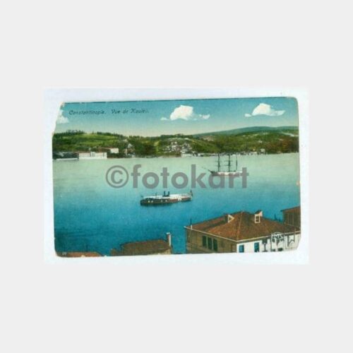 1910 Beylerbeyi Kuleli Görünüş Kartpostal