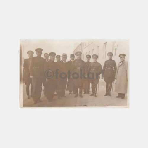 1931 Kuleli Askeri Lisesi Paşa Ziyareti Konulu Fotoğraf