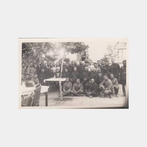1937 Kuleli Askeri Lisesi Hocaları Grup Fotoğraf