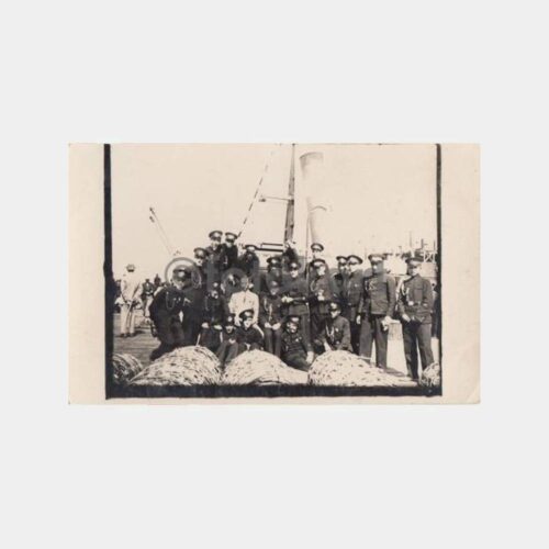 1930 Kuleli Askeri Lisesi Çanakkale Vapurunda Fotoğraf