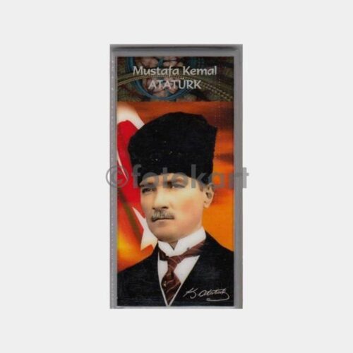 Mustafa Kemal Atatürk Konulu Seramik Magnet