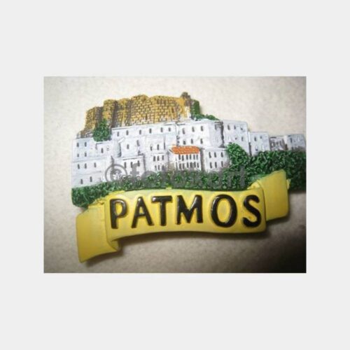 Yunanistan Patmos Adası Yabancı Magnet