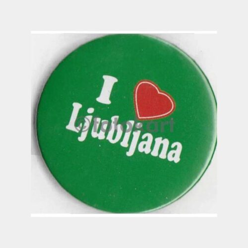 Slovenya Ljubljana Konulu Miknatıslı Magnet