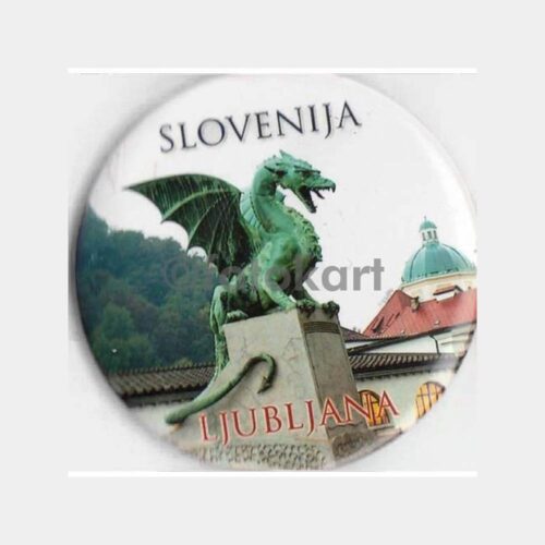 Slovenya Ljubljana Ejderha Miknatıslı Magnet