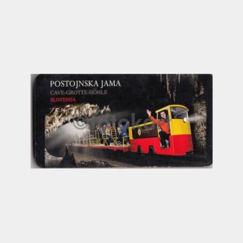 Slovenya Postojna Mağarası Miknatıslı Magnet