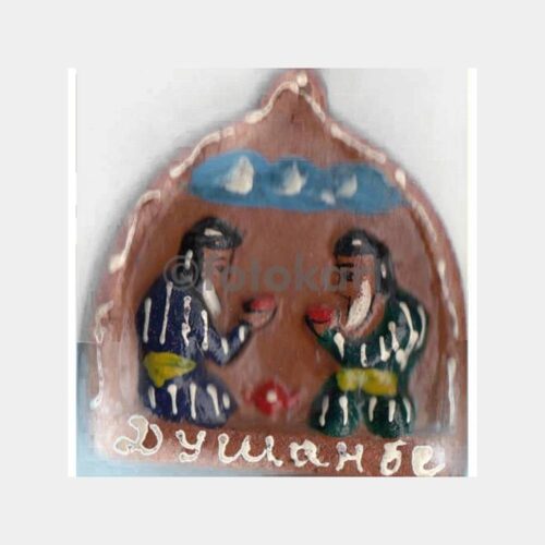 Tacikistan Folklor Konulu Miknatıslı Magnet