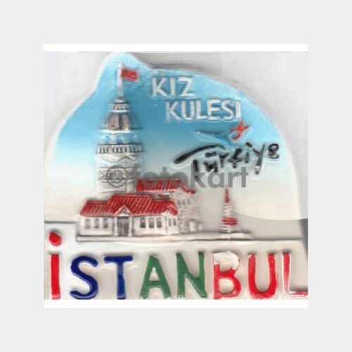 İstanbul Kız Kulesi Konulu Magnet