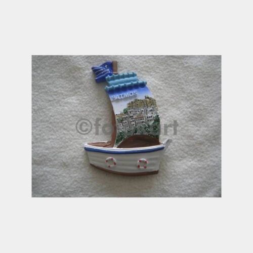 Yunanistan Patmos Adası Yabancı Magnet