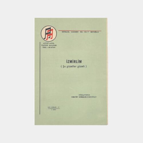 Şu Güzeller Güzeli - İzmirlim Nota