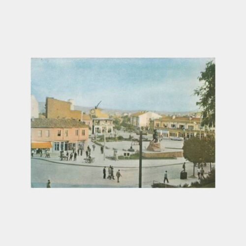 1965 Ankara Polatlı Ata Heykeli Görünüş Kartpostal