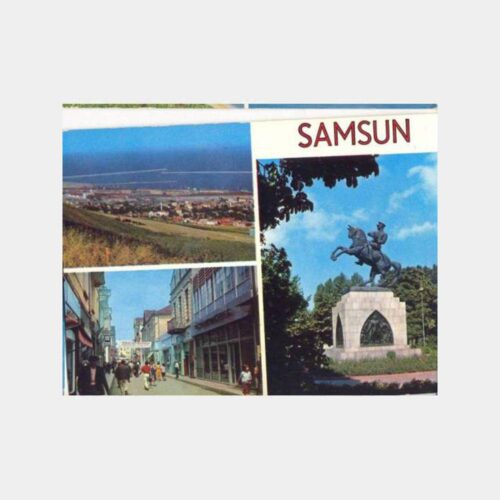 Samsun 3 Değişik Görünüş Kartpostal