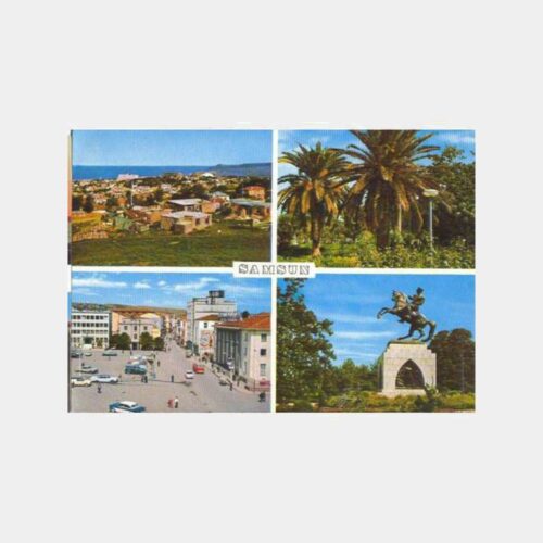 Samsun 4 Değişik Görünüş Kartpostal