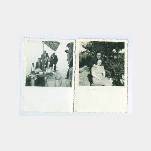 1947 Samsun Aile 2 Adet Fotoğraf