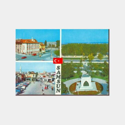 1970 Samsun Değişik Görünüş Kartpostal