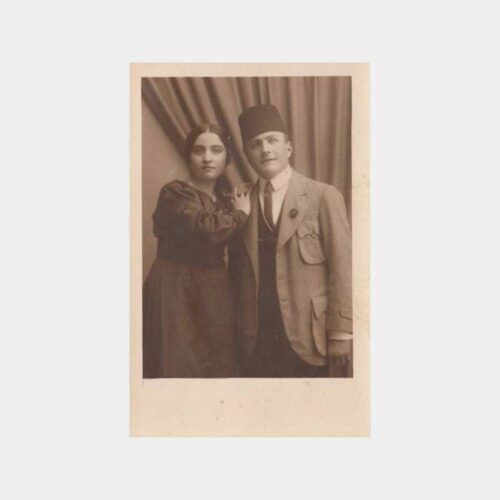 1930 Samsun Foto Terakki Damgalı Aile Fotoğraf