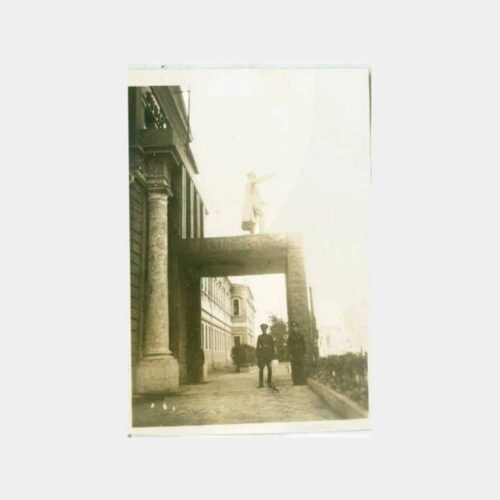 1935 Subay Okulu Ata Heykeli Konulu Fotoğraf