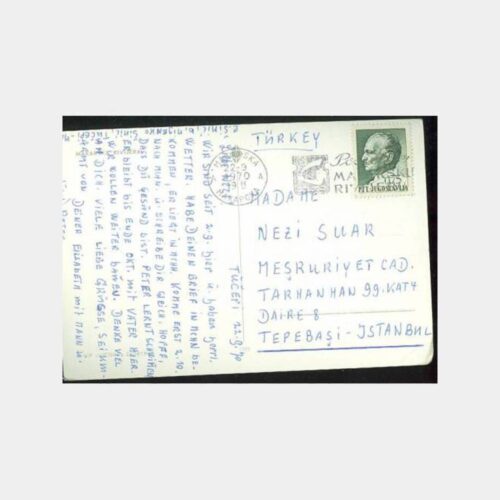 1970 Yugoslavya Makarska Rivijera Kartpostal - Görsel 2