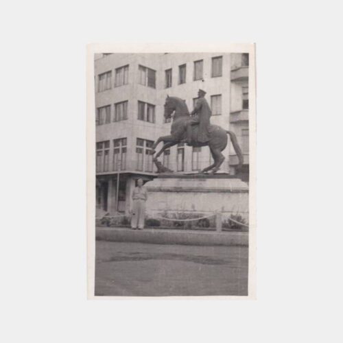 1960 Zonguldak Atatürk Heykeli Konulu Fotoğraf