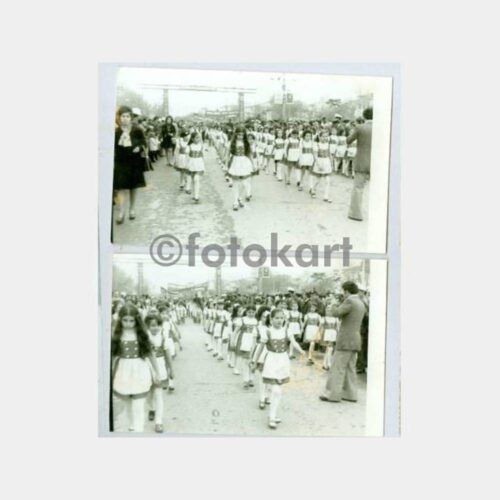 1974 Samsun 23 Nisan Törenleri 2 Adet Fotoğraf