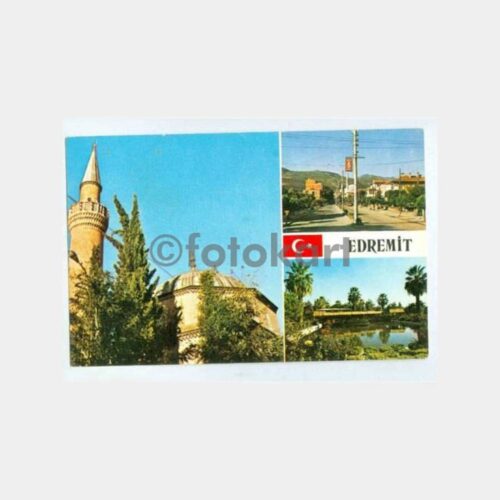 1970 Balıkesir Edremit Görünüş Kartpostal