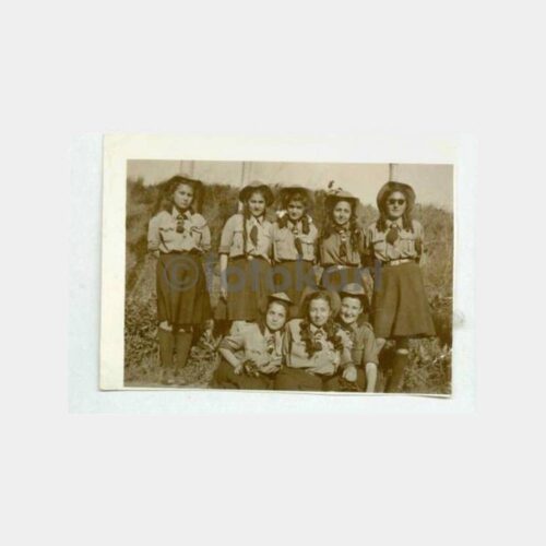 1948 Balıkesir İzci Kızlar Fotoğraf