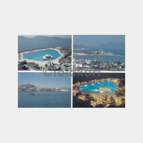 1993 Bodrum Askeri Kamp Kartpostal