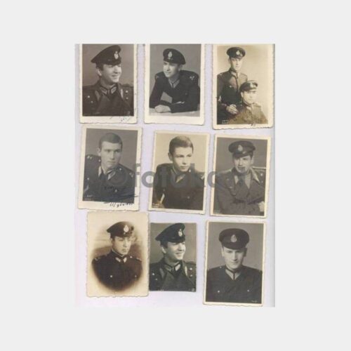 1940 Bursa Askeri Lisesi Öğrenciler Fotoğraf - Görsel 4