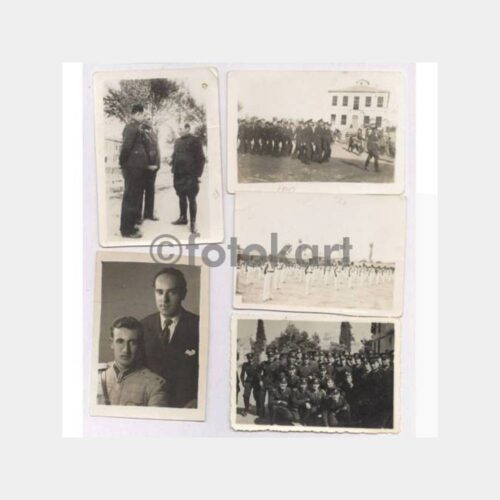 1940 Bursa Askeri Lisesi Öğrenciler Fotoğraf - Görsel 7