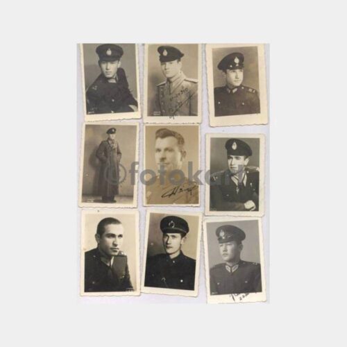1940 Bursa Askeri Lisesi Öğrenciler Fotoğraf - Görsel 6