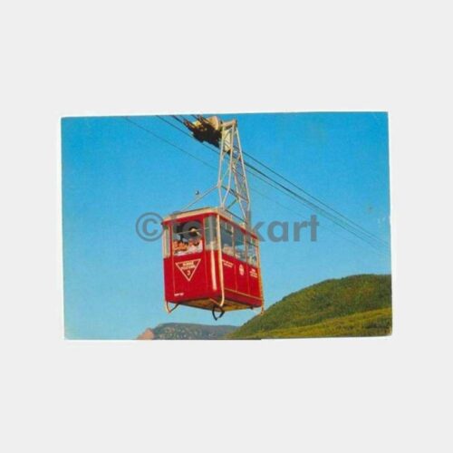 Bursa Uludağ Teleferik Konulu Kartpostal