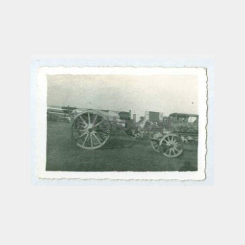 1927 Bursa Topçu Arabası Askeri Fotoğraf