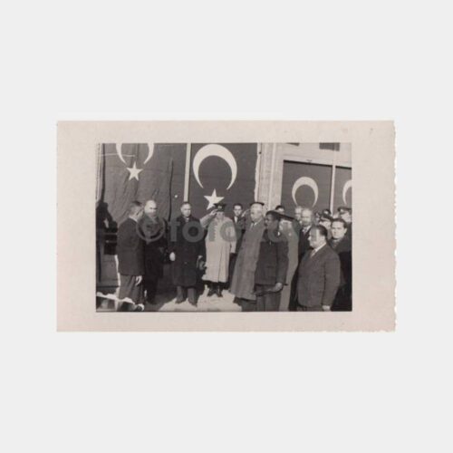 1950 Diyarbakır Foto Dicle Marş Dinleyen Grup Fotoğraf
