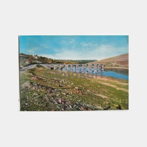 1974 Diyarbakır Dicle Köprüsü Görünüş Kartpostal