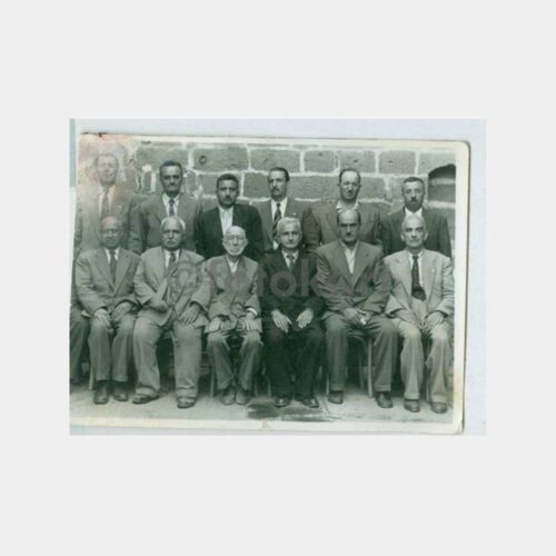 1930 Diyarbakır İleri Gelenler Grup Fotoğraf