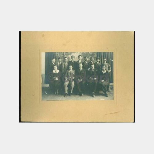 1932-33 Diyarbakır Lisesi Koop. Heyeti Fotoğraf