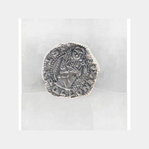 St Apollonia Dini Konulu Tek Kol Düğmesi