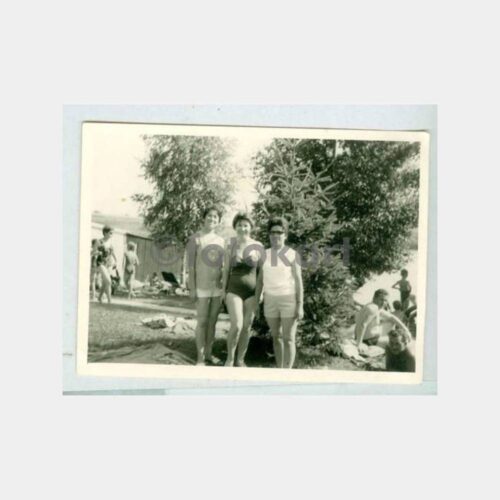 1960 Florya Plaj Gezisi Kadınlar Fotoğraf