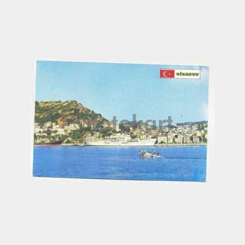 Giresun Liman ve Gemi Görünüş Kartpostal