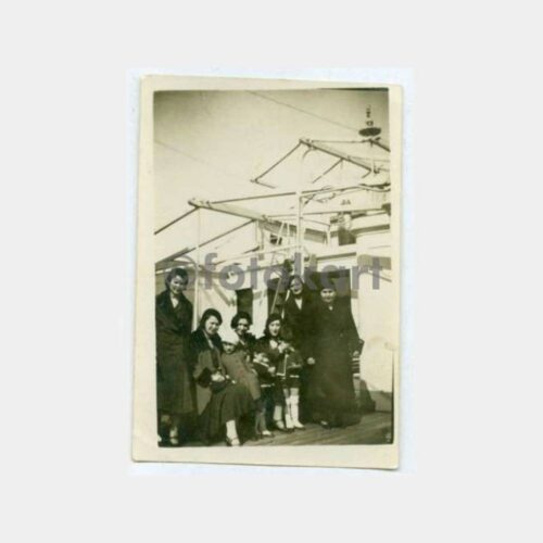 1935 Giresun Vapurda Kadınlar Fotoğraf