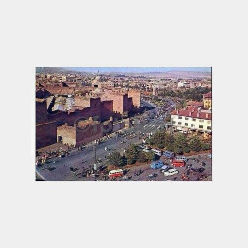 Kayseri Kale Önü Tören Yürüyüş Kartpostal