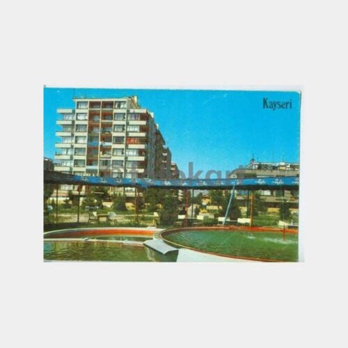 1970 Kayseri Genel Görünüş Kartpostal
