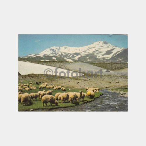 1975 Kayseri Erciyes Görünüş Kartpostal