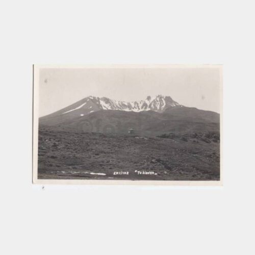 1940 Kayseri Erciyes Tekirden Görünüş Kartpostal
